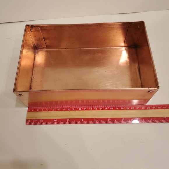 Copper Rectangular Tray - Picture 2 of 5